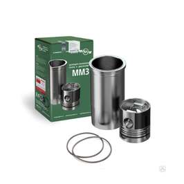 Поршнекомплект МТЗ Д-240/242/243/244 КМЗ (гильза/поршень), РФ 240-1000104  